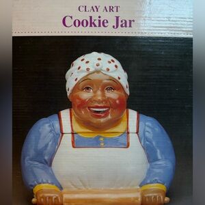 Collectors Clay Cookie Jar New in Box